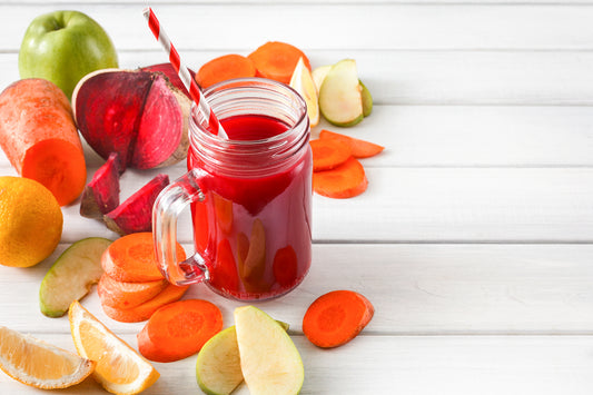 Fretta Juice Recipe Today: Apple Carrot Beet Ginger Juice