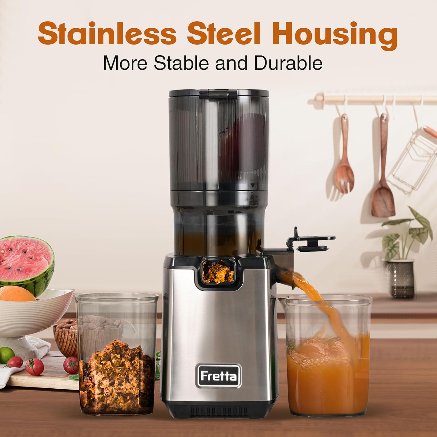 Fretta F6000 Cold Press Juicer Machines – Fretta Juicers