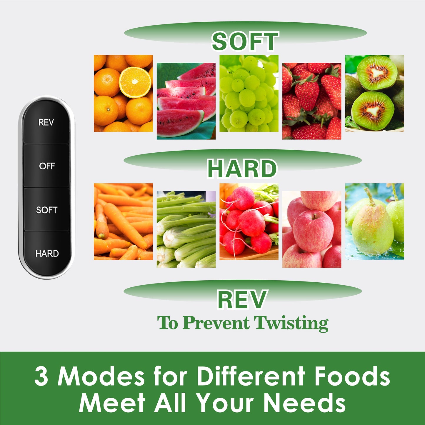 Fretta JC01 Pro Max Slow Masticating Juicer Machine